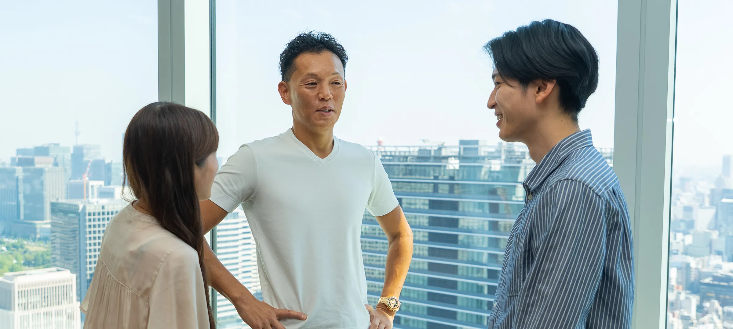 代表やトップ営業との交流