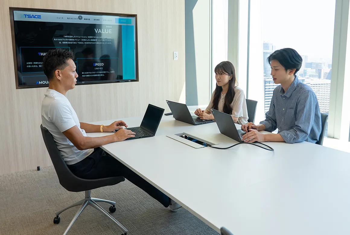 トップ営業による研修