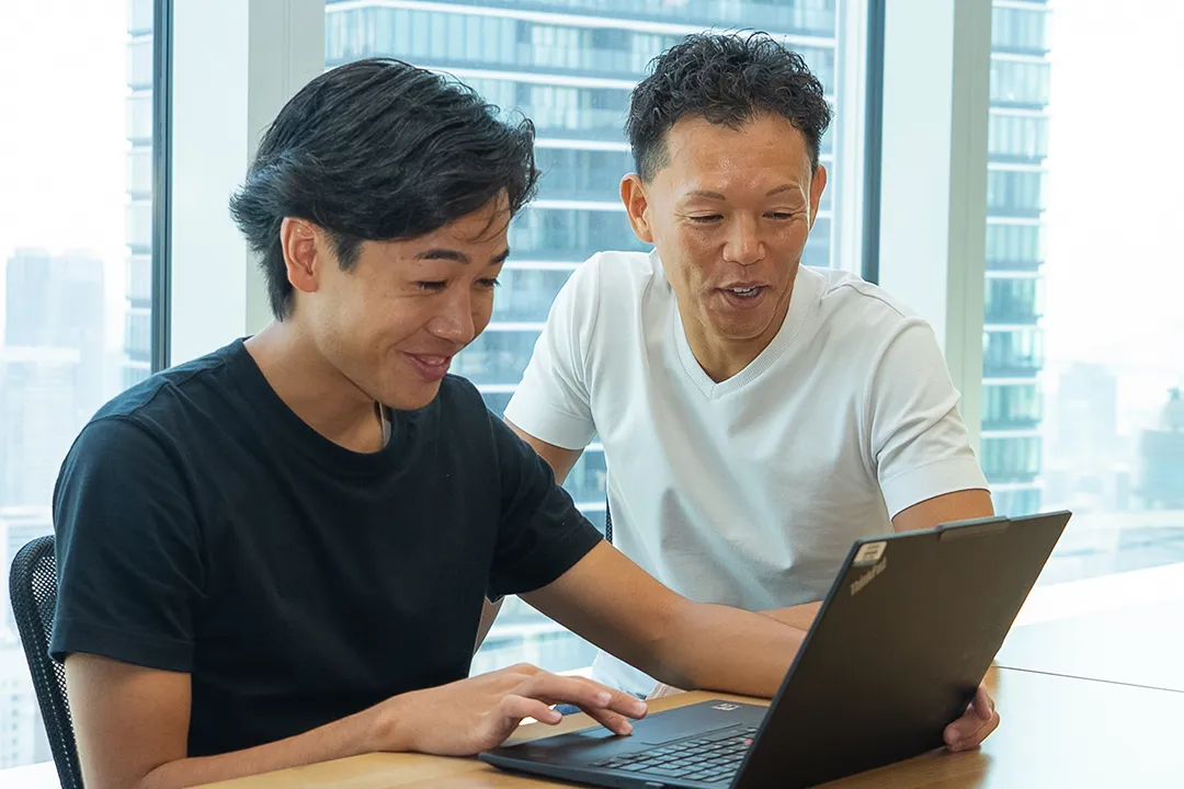 代表を含め、マネジメント層との距離が近い